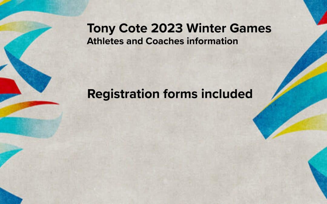 Evaluation for Tony Cote Winter Games begins