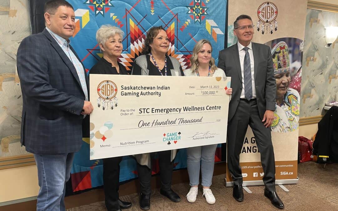 SIGA Donates $100,000 to Emergency Wellness Centre