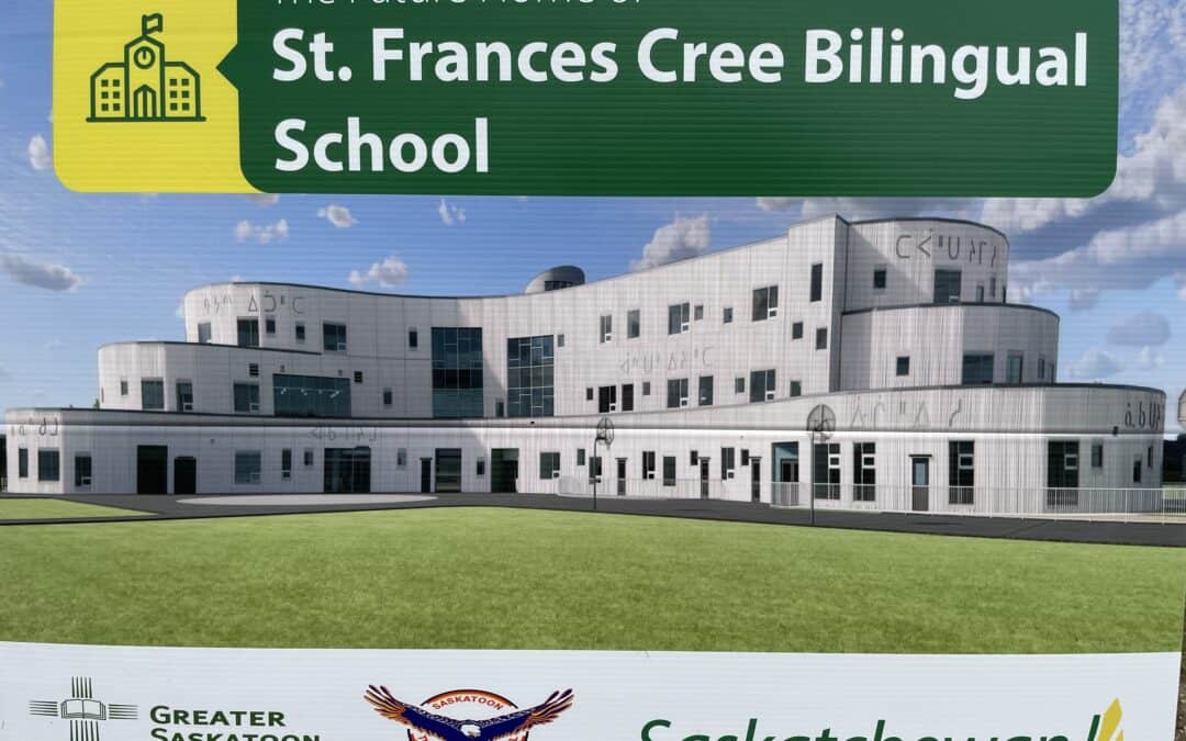 Saskatoon Tribal Council and partners announce construction of St. Frances Cree Bilingual School begins this summer