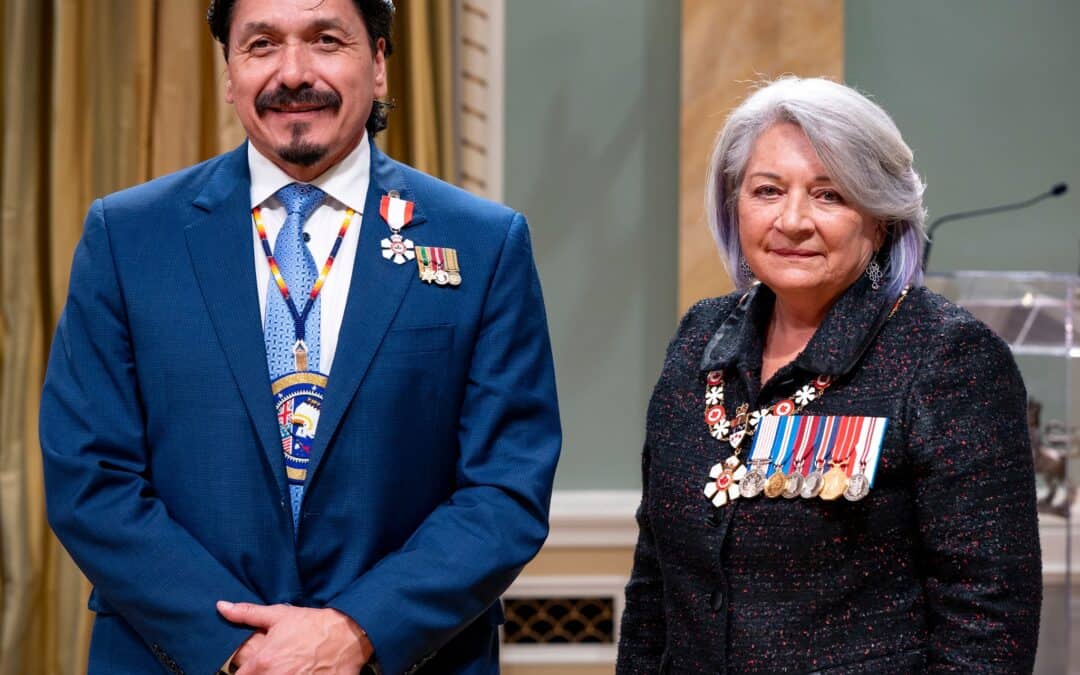 Whitecap Dakota Chief Darcy Bear receives the Order of Canada